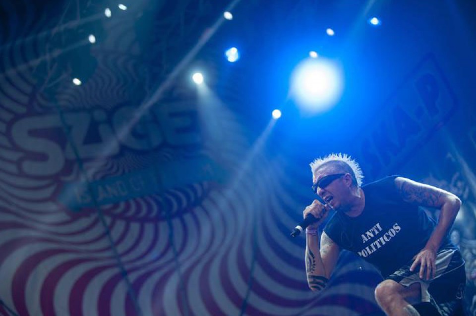 Ska-P taldearen kontzertua, Budapesten. Argazkia: EFE