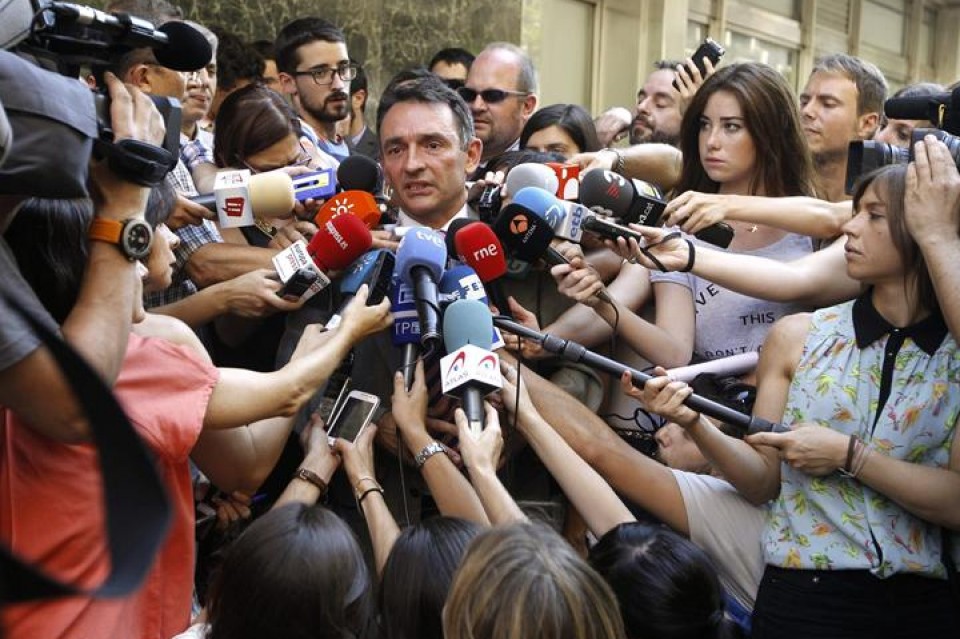 Enrique Santiago, IUko abokatua. EFE