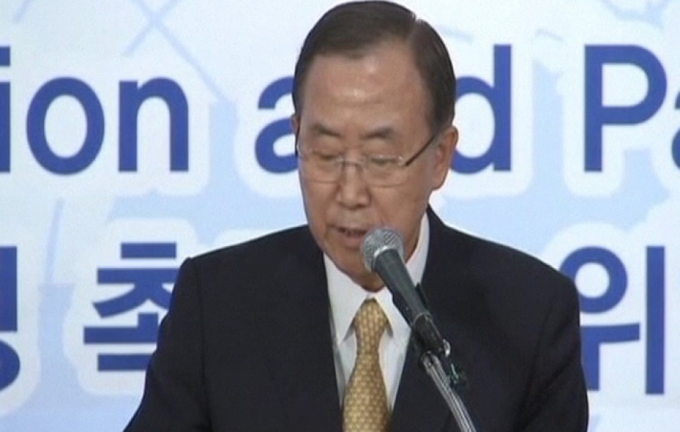 Ban Ki Moon dice que el ataque químico tendría graves consecuencias