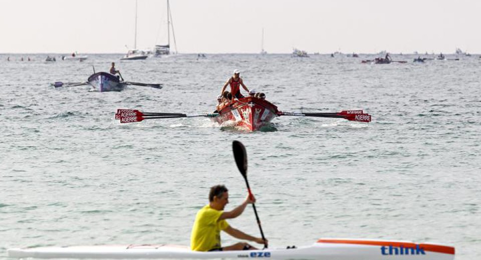 Sailkatze estropada. Argazkia: EFE