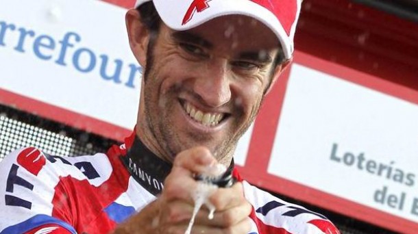 Dani Moreno es el nuevo líder de la clasificación de la Vuelta a España 2013. Efe.