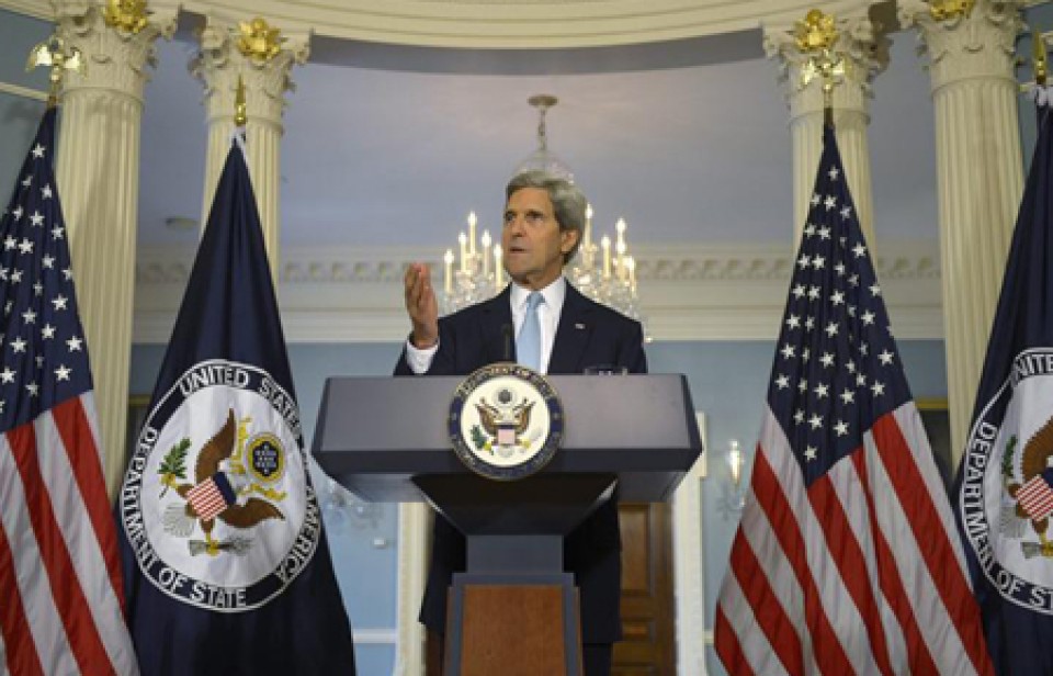 John Kerry AEBetako Estatu idazkaria. EFE