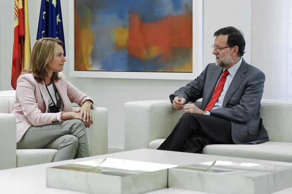 Reunión Quiroga Rajoy EFE