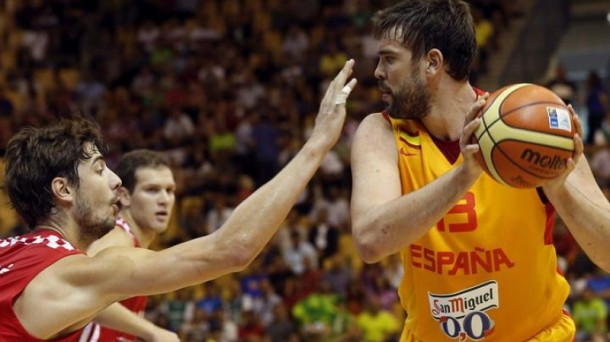 Marc Gasol y Ante Tomic. Foto: EFE