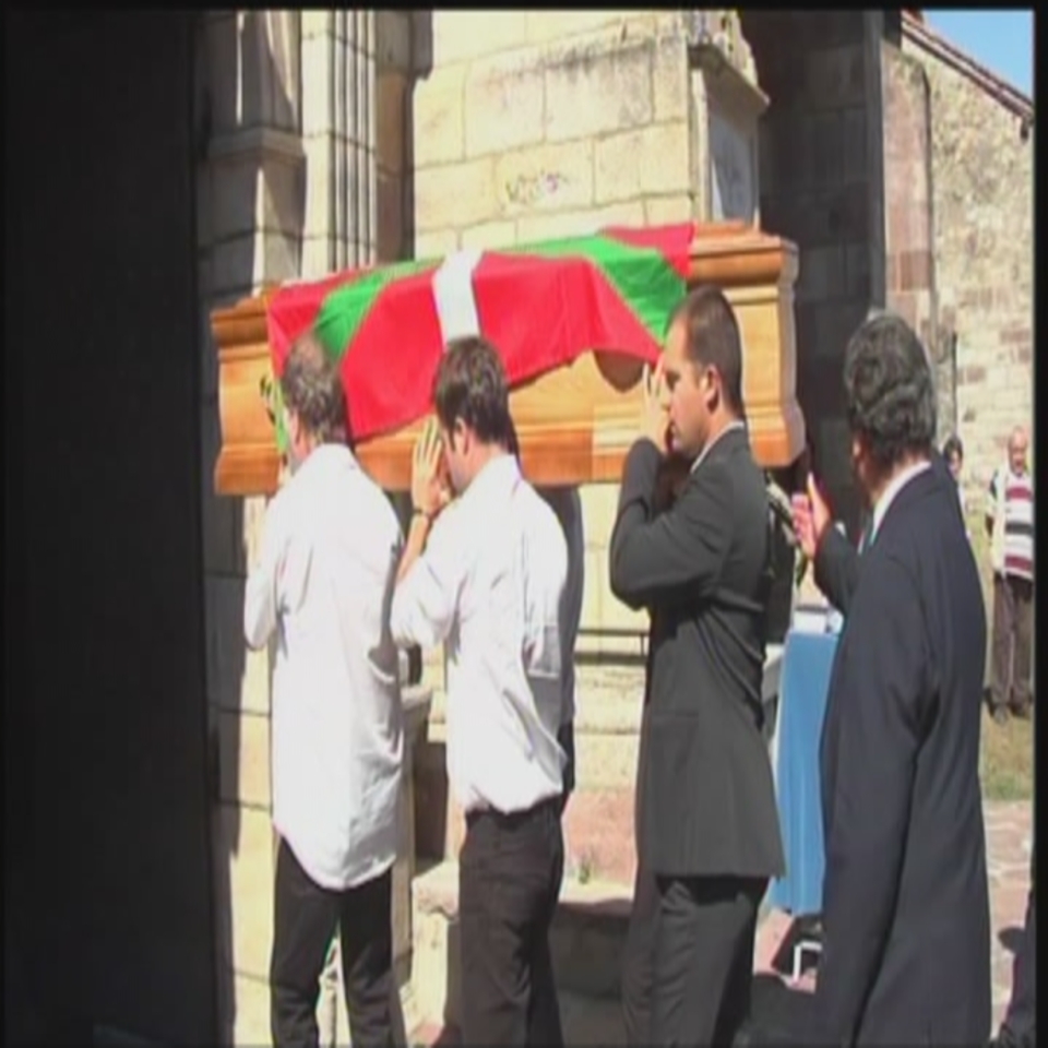 Funeral de Jean Haritschelhar en Baigorri.