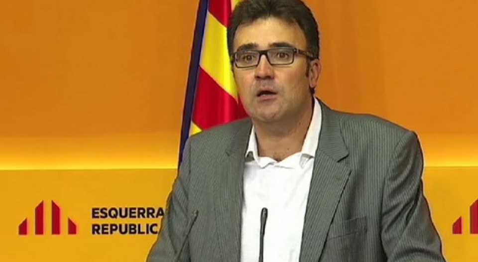 Lluís Salvadó, secretario general adjunto de ERC.