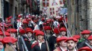 Desfile del Alarde en Hondarribia. Foto: EFE title=