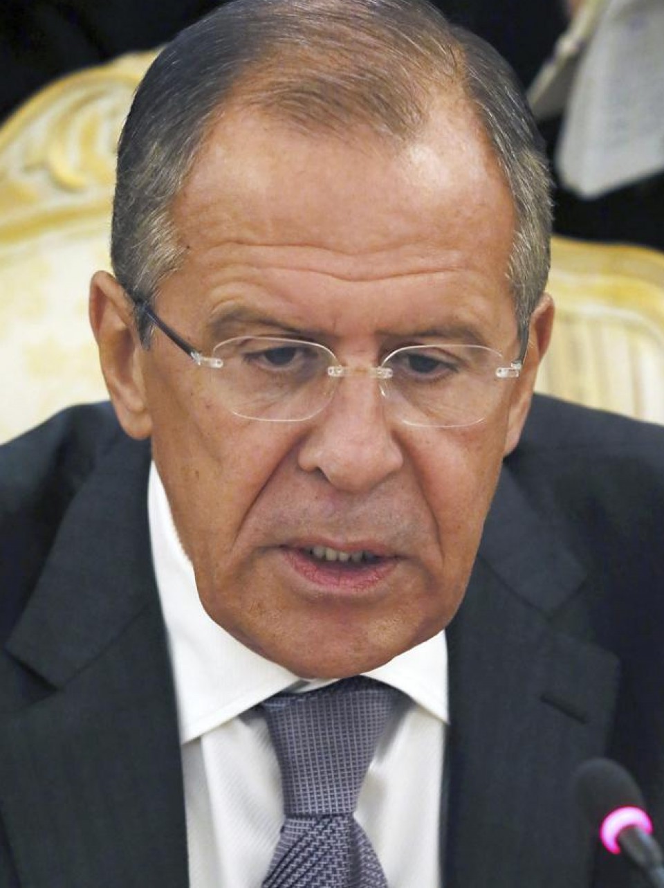 Serguei Lavrov, ministro de Exteriores de Rusia.