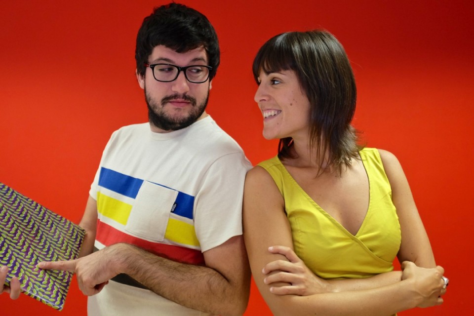 B Aldea 2013-2014: Ainhoa Urretabizkaia eta Xabier Doncel. Foto: EiTB