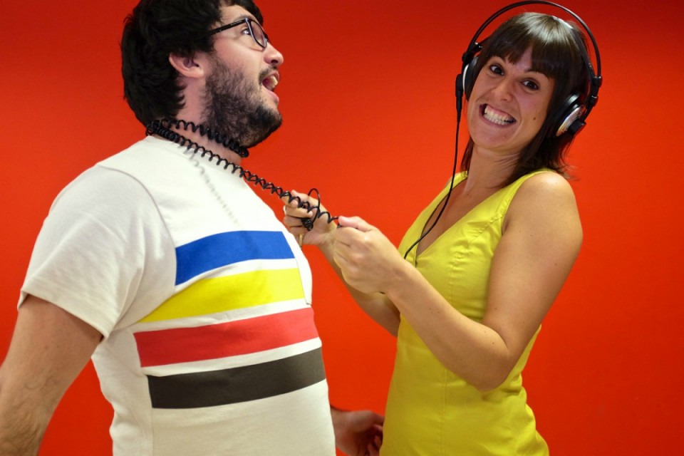 B Aldea 2013-2014: Ainhoa Urretabizkaia eta Xabier Doncel. Foto: EiTB