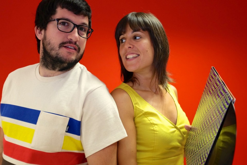 B Aldea 2013-2014: Ainhoa Urretabizkaia eta Xabier Doncel. Foto: EiTB