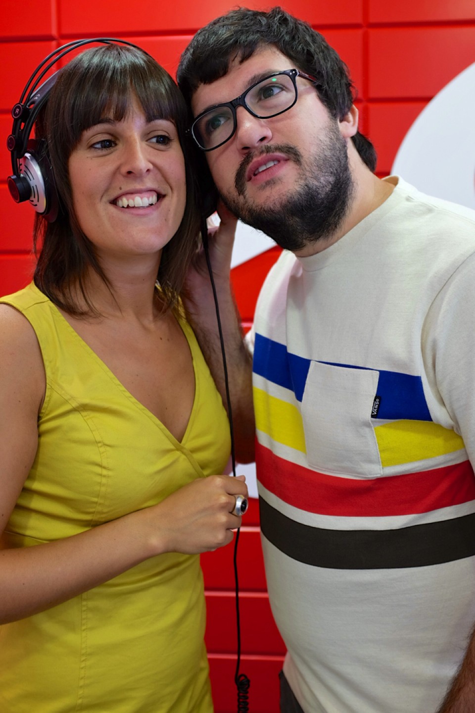 B Aldea 2013-2014: Ainhoa Urretabizkaia eta Xabier Doncel. Foto: EiTB