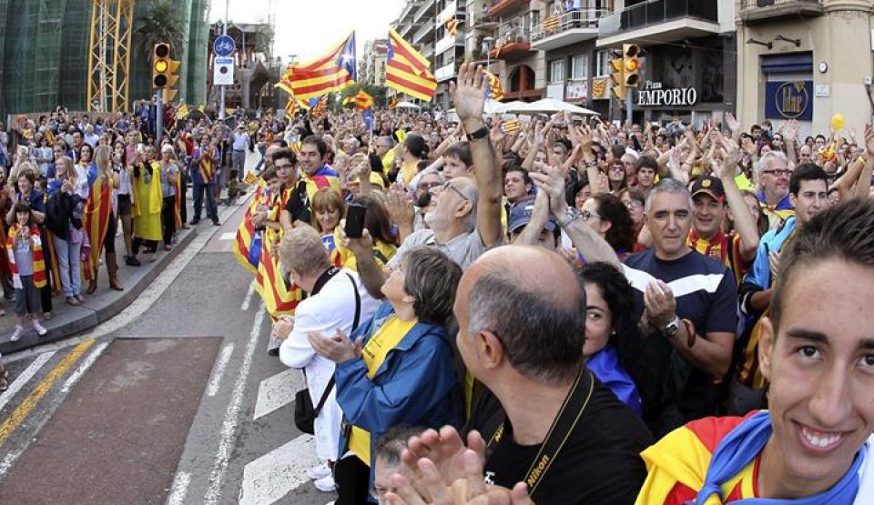 Via Catalana en la Diada 2013