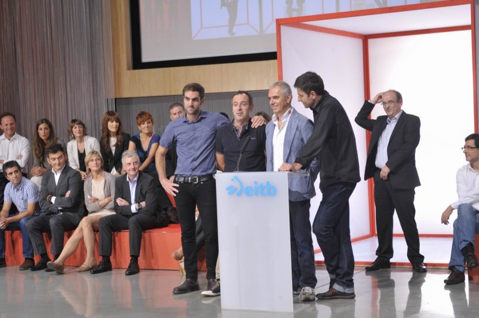 'Kontrako eztarria', Angel Alkain, Xabier Euzkitze, Jon PLazaola eta Iker Galartzarekin