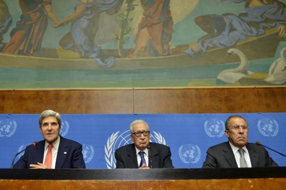 EE. UU. y Rusia han dado a concer el acuerdo en la sede de la ONU en Ginebra. Foto: EFE