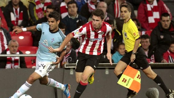 Athletic y Celta se enfrentaron en Liga, con victoria para los rojiblancos. Efe.