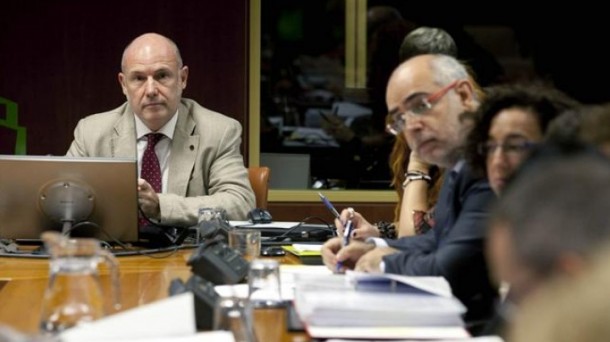 Iñigo Lamarka en el Parlamento Vasco. Foto: EFE