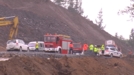 Fallece un trabajador al precipitarse su camión por un talud