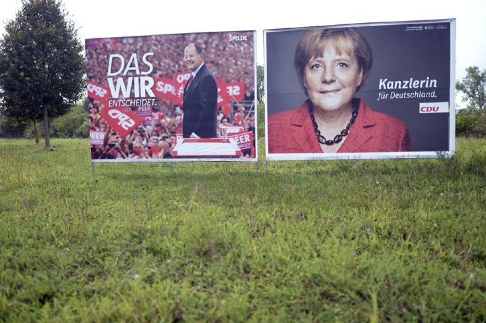 Las elecciones alemanas se celebrarán este domingo. EFE.