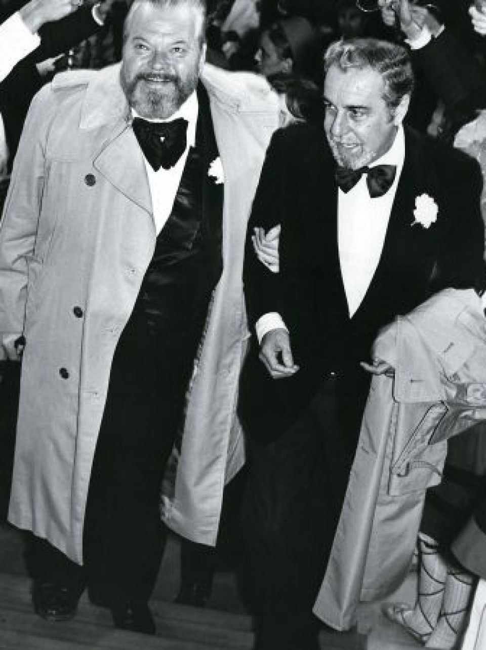 Orson Welles eta Fernando Rey (1973). Argazkia: sansebastianfestival.com