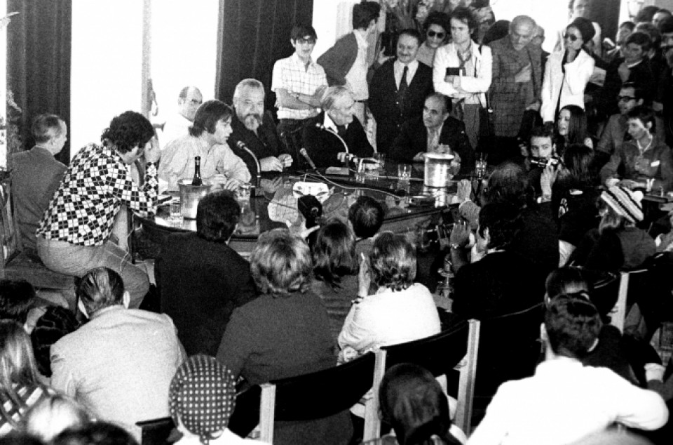 Orson Welles (1973). Argazkia: sansebastianfestival.com