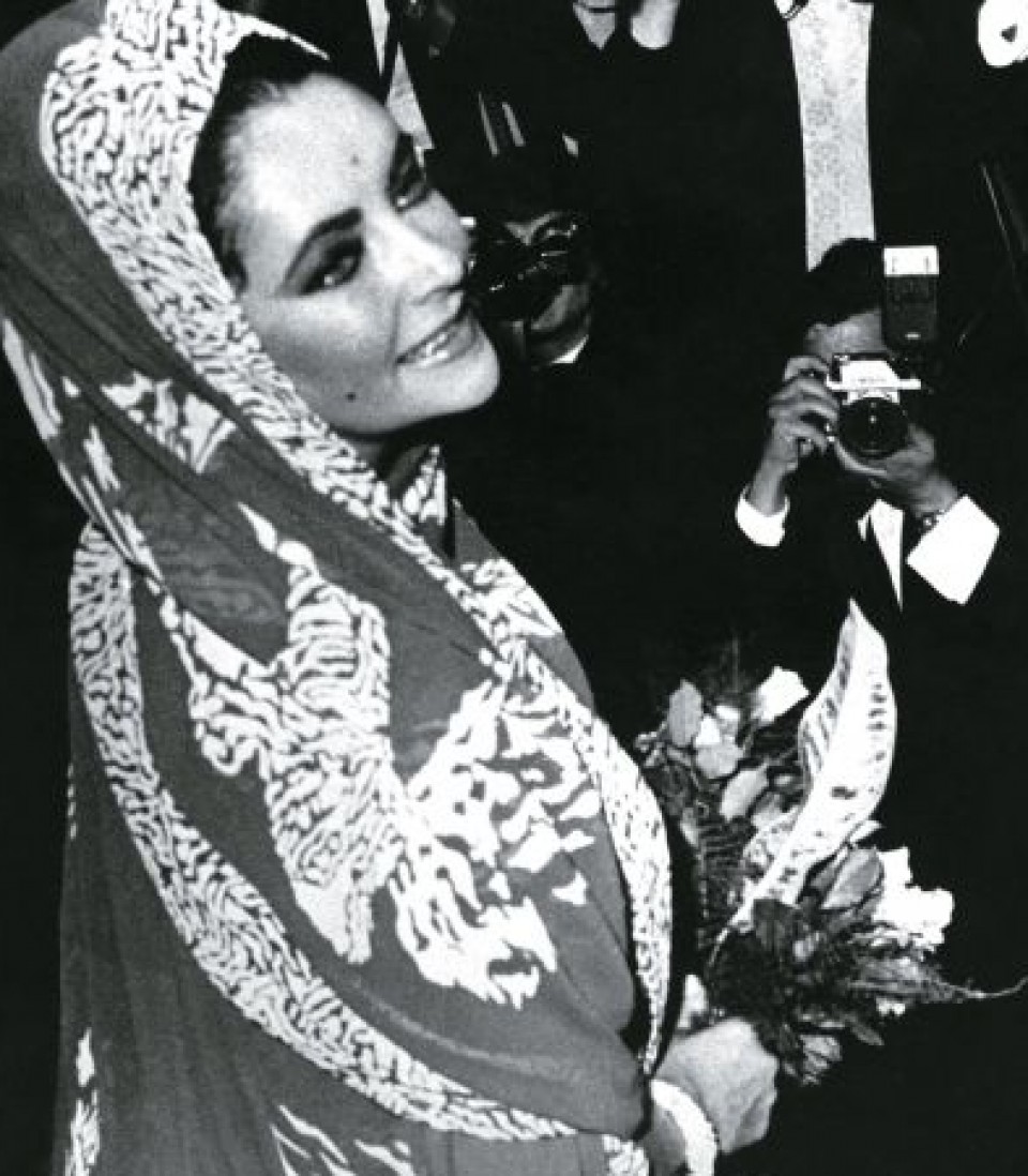 Elisabeth Taylor (1973). Argazkia: sansebastianfestival.com