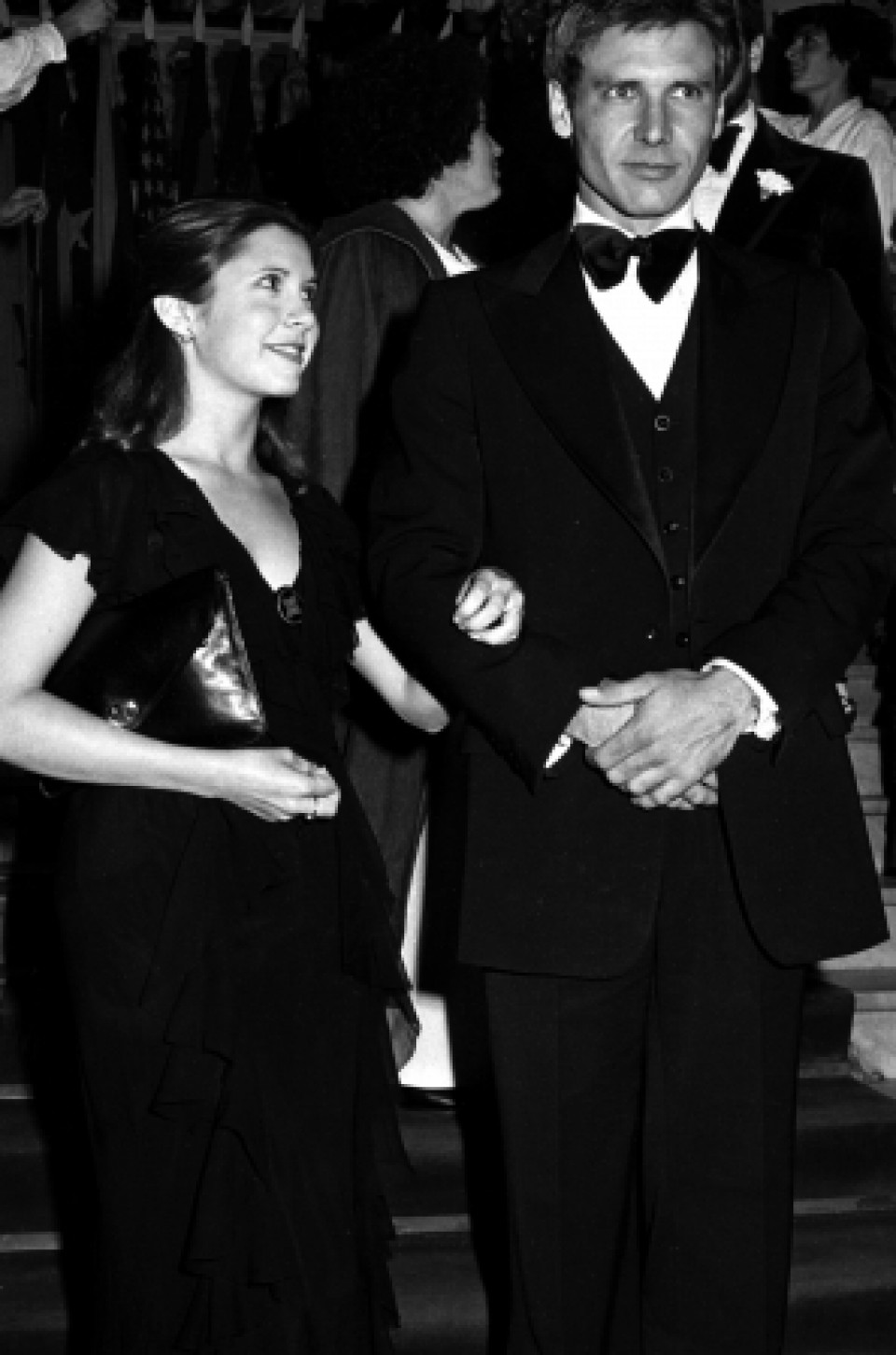 Harrison Ford eta Carrie Fisher (1977). Argazkia: sansebastianfestival.com