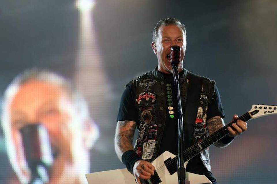 Metallica. Foto: EFE