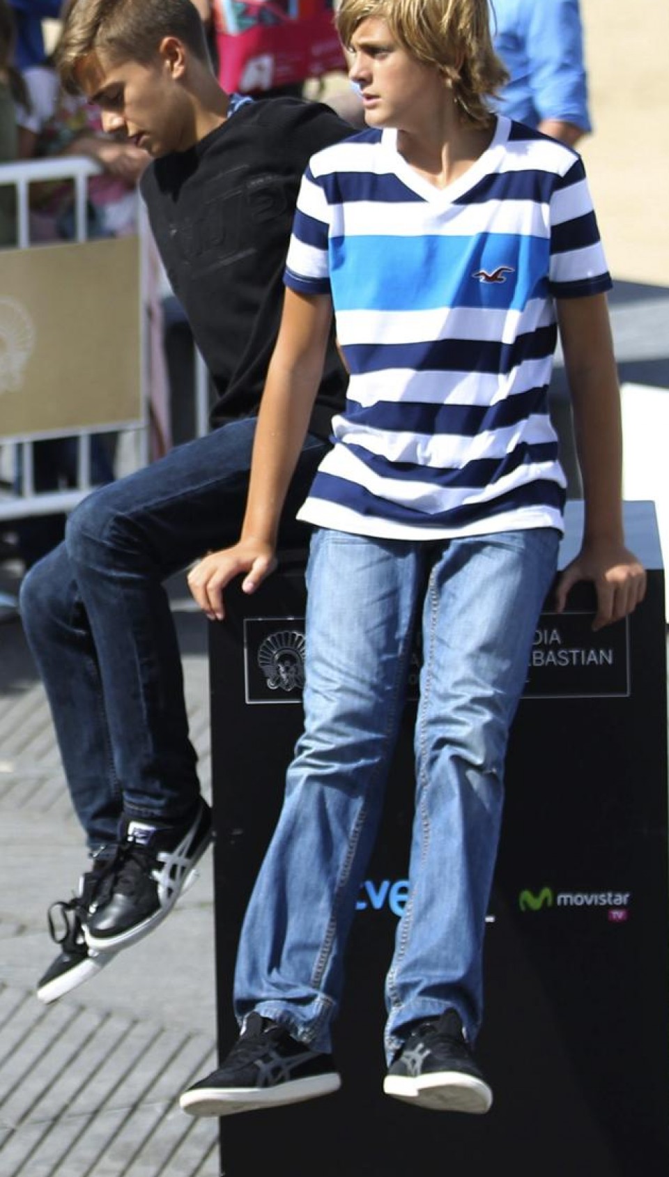 Raúl Rivas y Dani Cerezo. Foto: Efe.