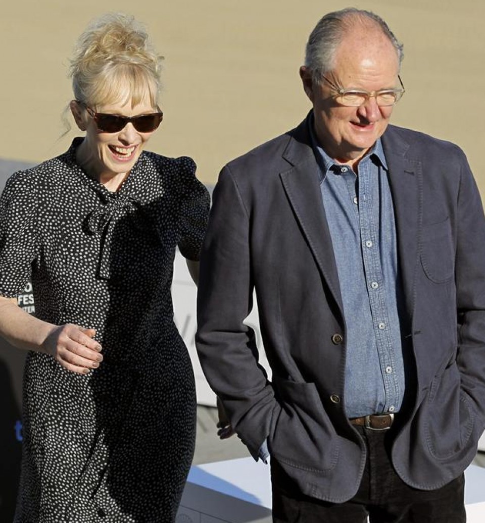 Lindsay Duncan y Jim Broadbant. Foto: Efe.