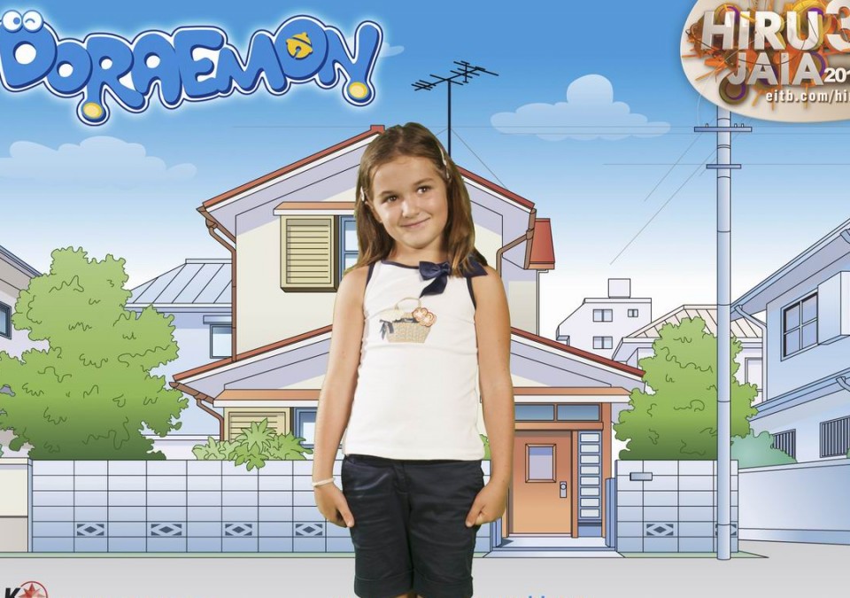 Doraemon-en photocallea.