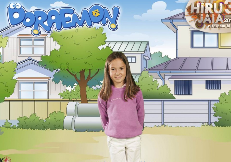 Doraemon-en photocallea.