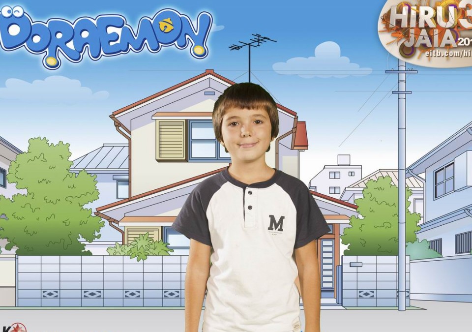 Doraemon-en photocallea.