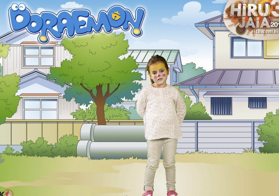 Doraemon-en photocallea.