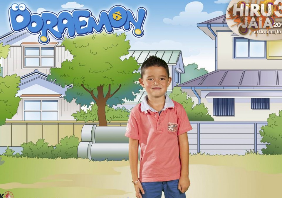 Doraemon-en photocallea.