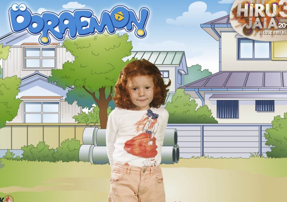 Doraemon-en photocallea.