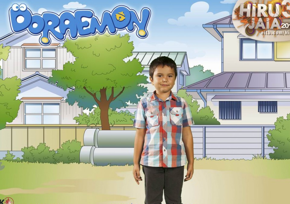Doraemon-en photocallea.