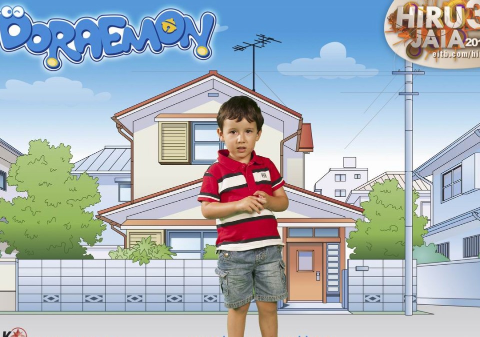 Doraemon-en photocallea.