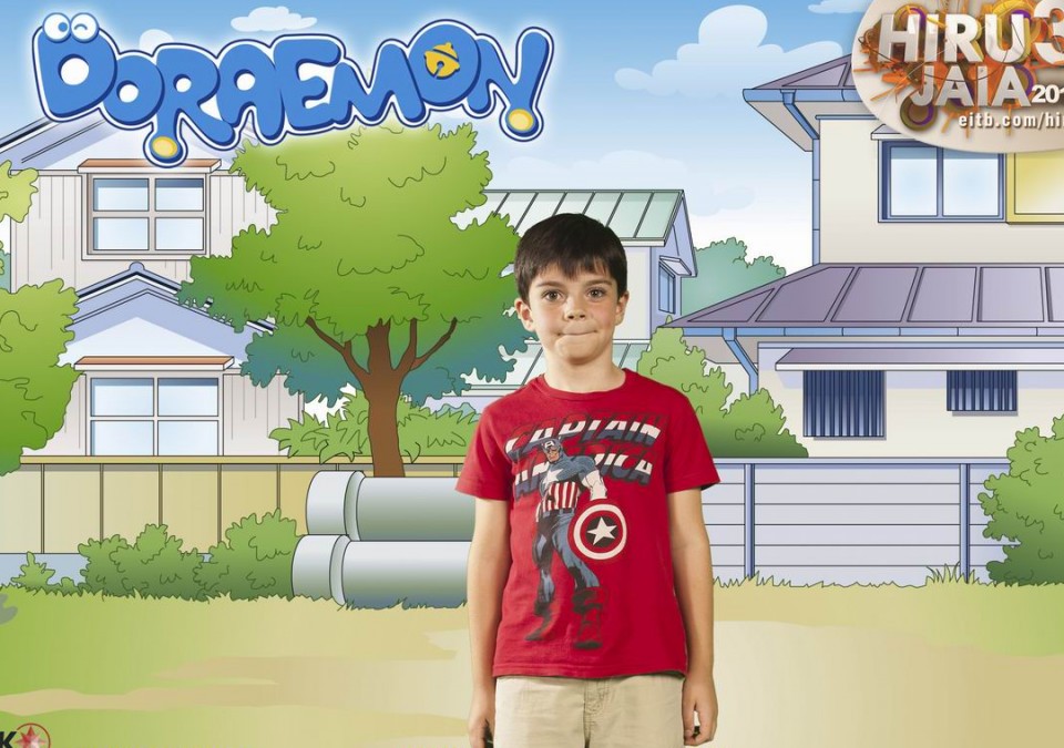 Doraemon-en photocallea.