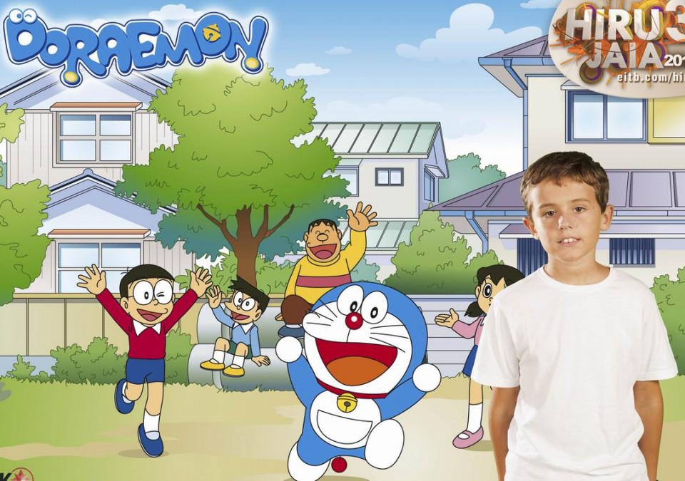 Doraemon-en photocallea.