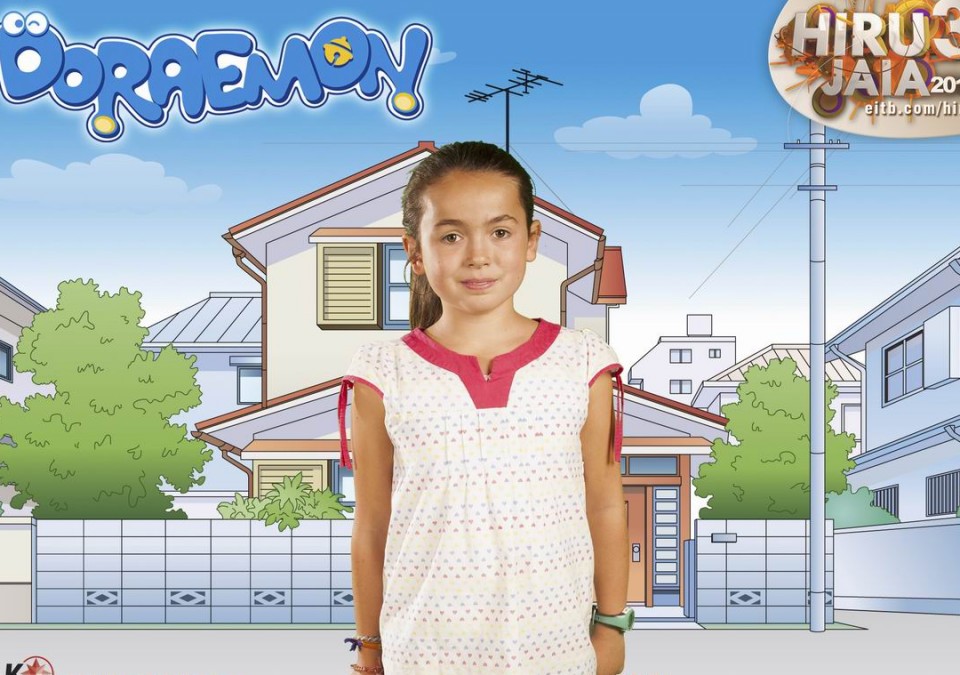 Doraemon-en photocallea.