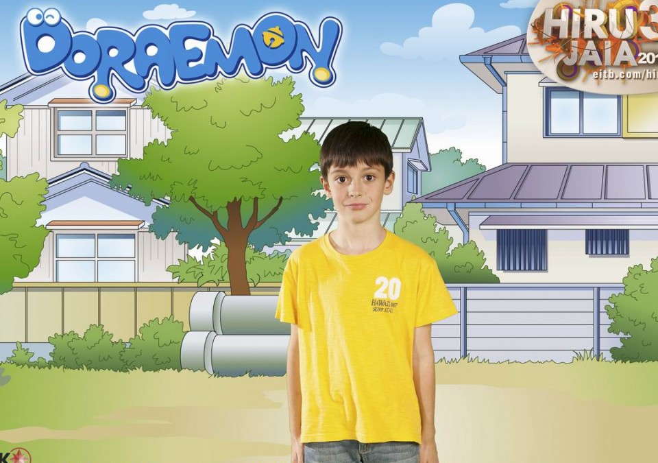 Doraemon-en photocallea.