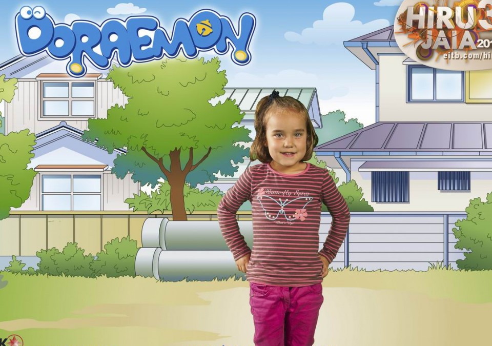 Doraemon-en photocallea.
