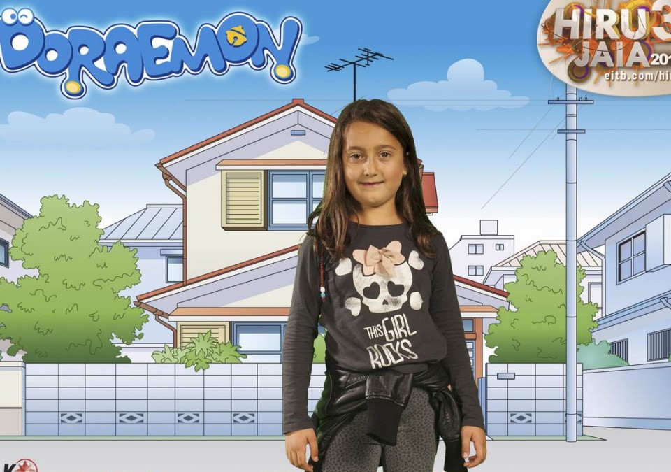 Doraemon-en photocallea.
