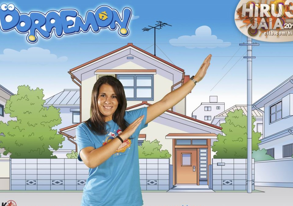 Doraemon-en photocallea.