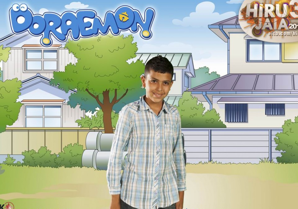 Doraemon-en photocallea.