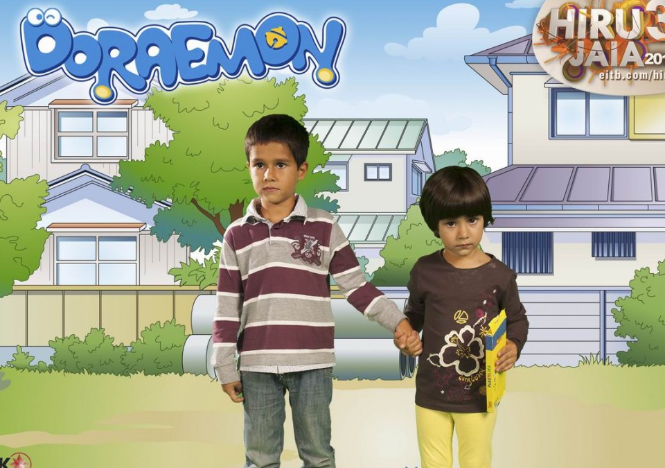 Doraemon-en photocallea.
