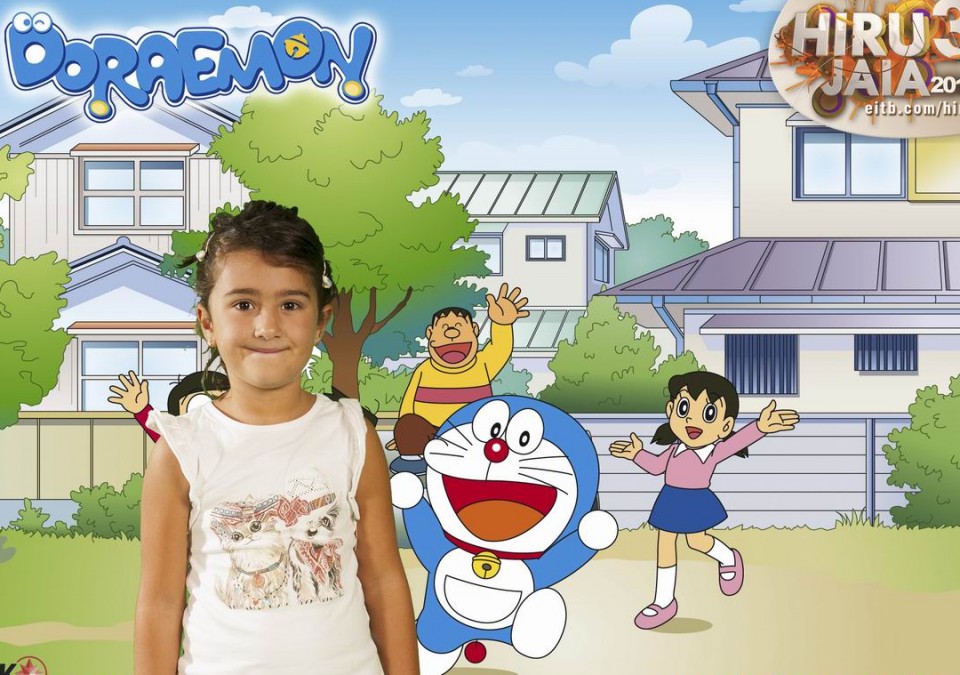 Doraemon-en photocallea.