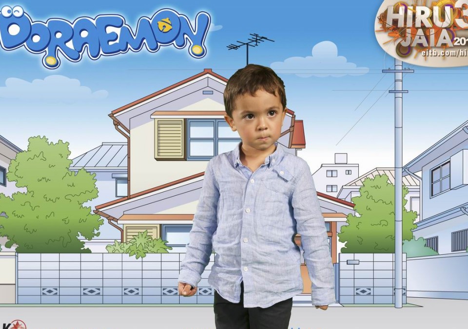 Doraemon-en photocallea.