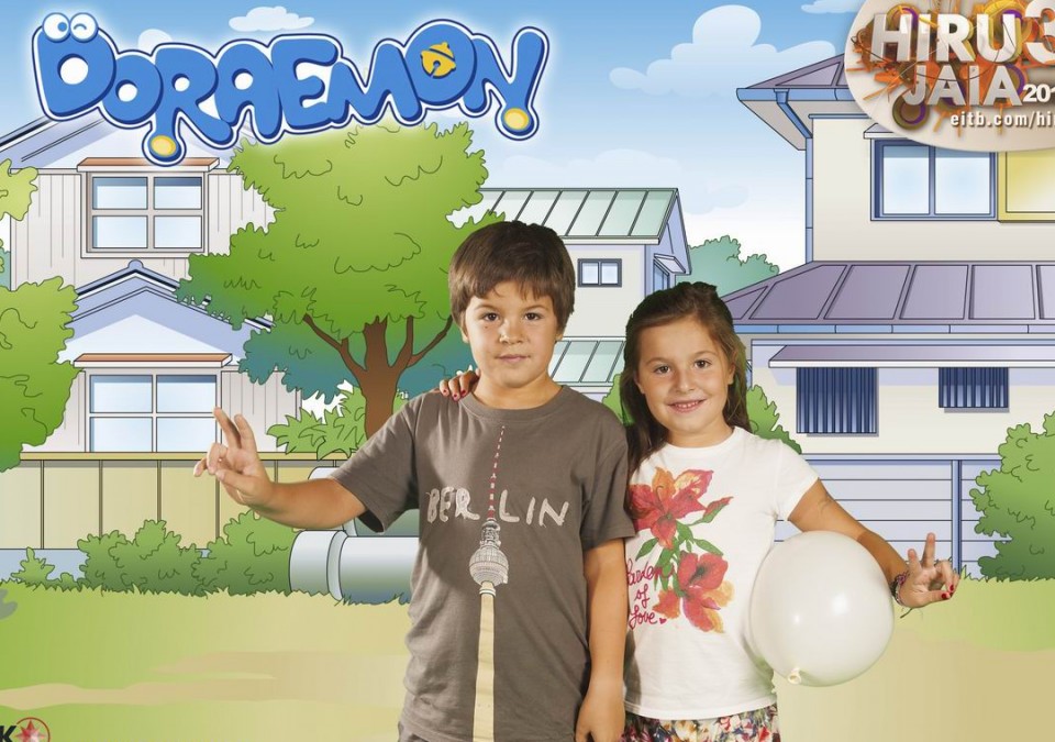 Doraemon-en photocallea.